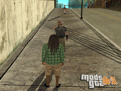 Mod CJ Maconheiro para GTA San Andreas